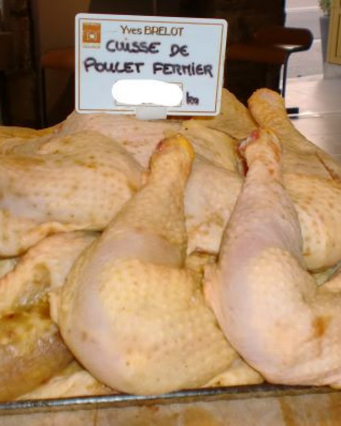 cuisse de poulet fermière 