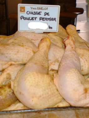 cuisse de poulet fermière 