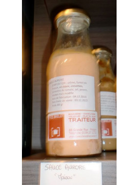sauce aurore en bouteille (conserve)