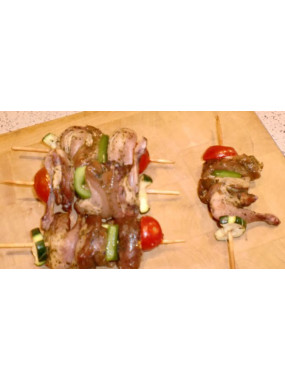 brochette de caille 